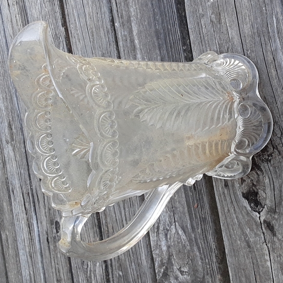 Beautiful 19th cut crystal pitcher swirl and spiral design - Picture 1 of 3